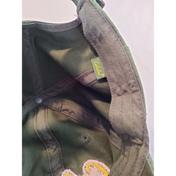 Cabela's Hat Adult Green Hat Adjustable Hat Cap One Size Cap - Picture 9 of 11